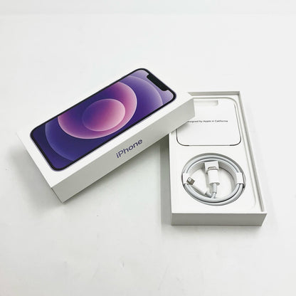 【全額返金保証】【最速発送】Apple iPhone iPhone 12 128GB パープル 楽天モバイル 白ロム 動作確認済 74%