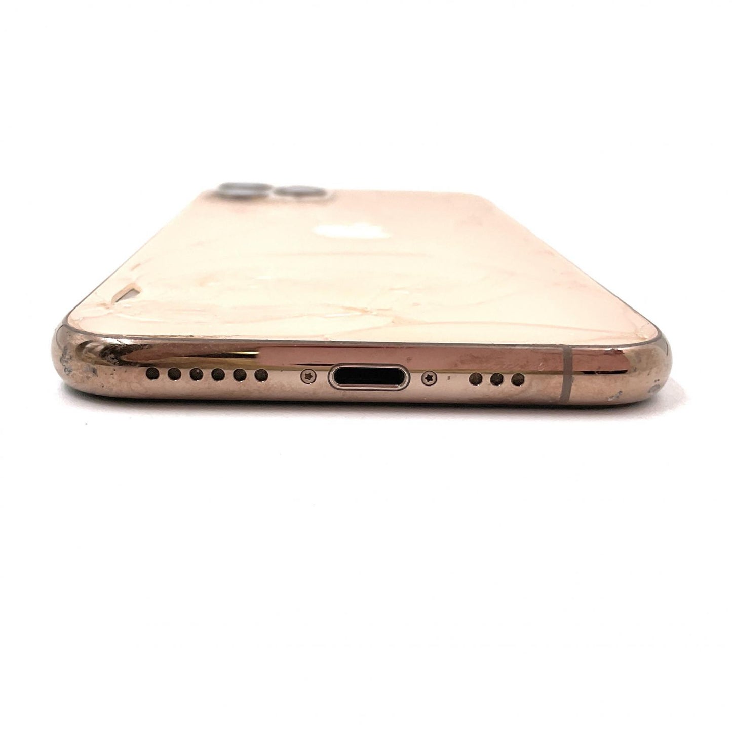 【最速発送】Apple iPhone iPhone 11 Pro 256GB ゴールド Softbank 白ロム【難有】 77%