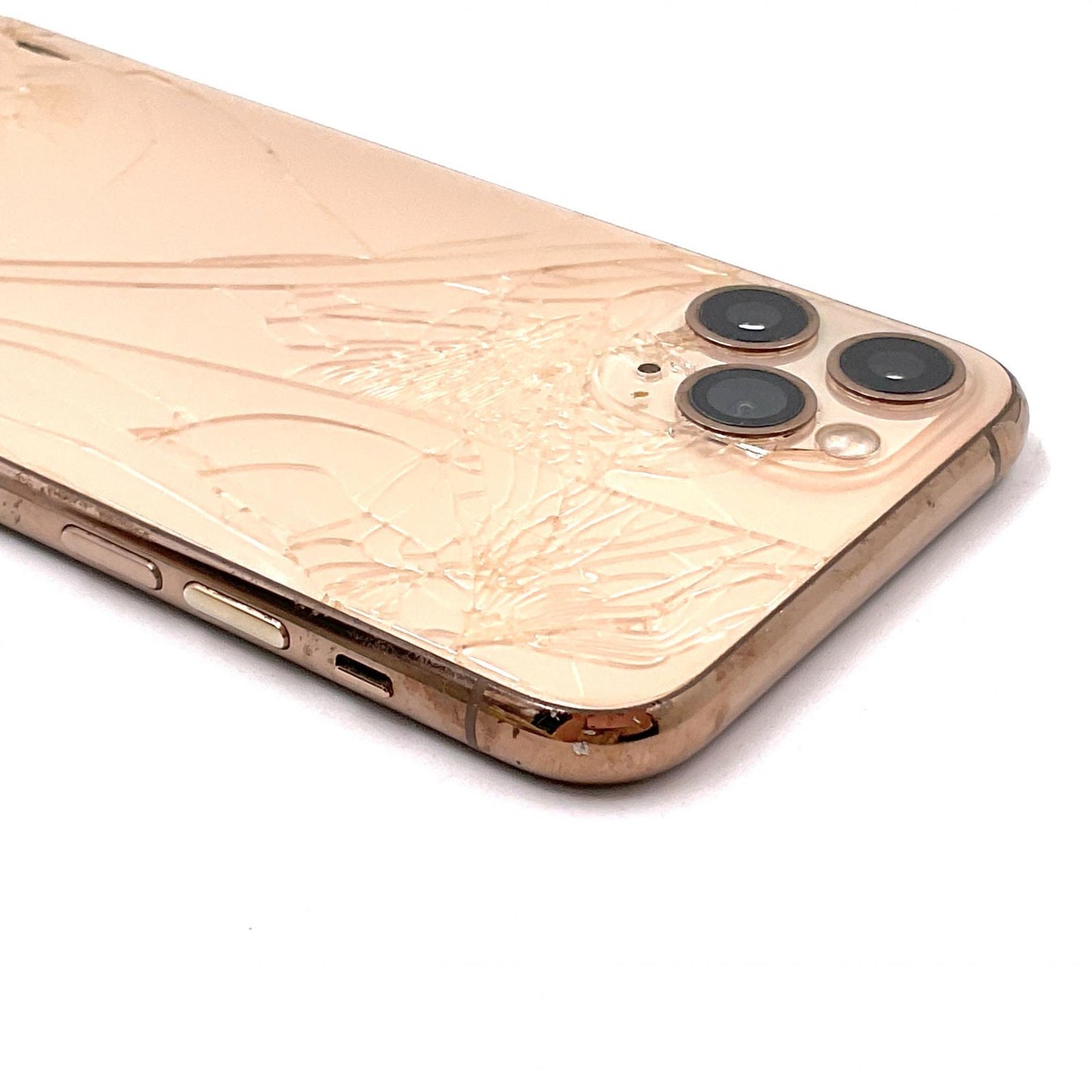 【最速発送】Apple iPhone iPhone 11 Pro 256GB ゴールド Softbank 白ロム【難有】 77%