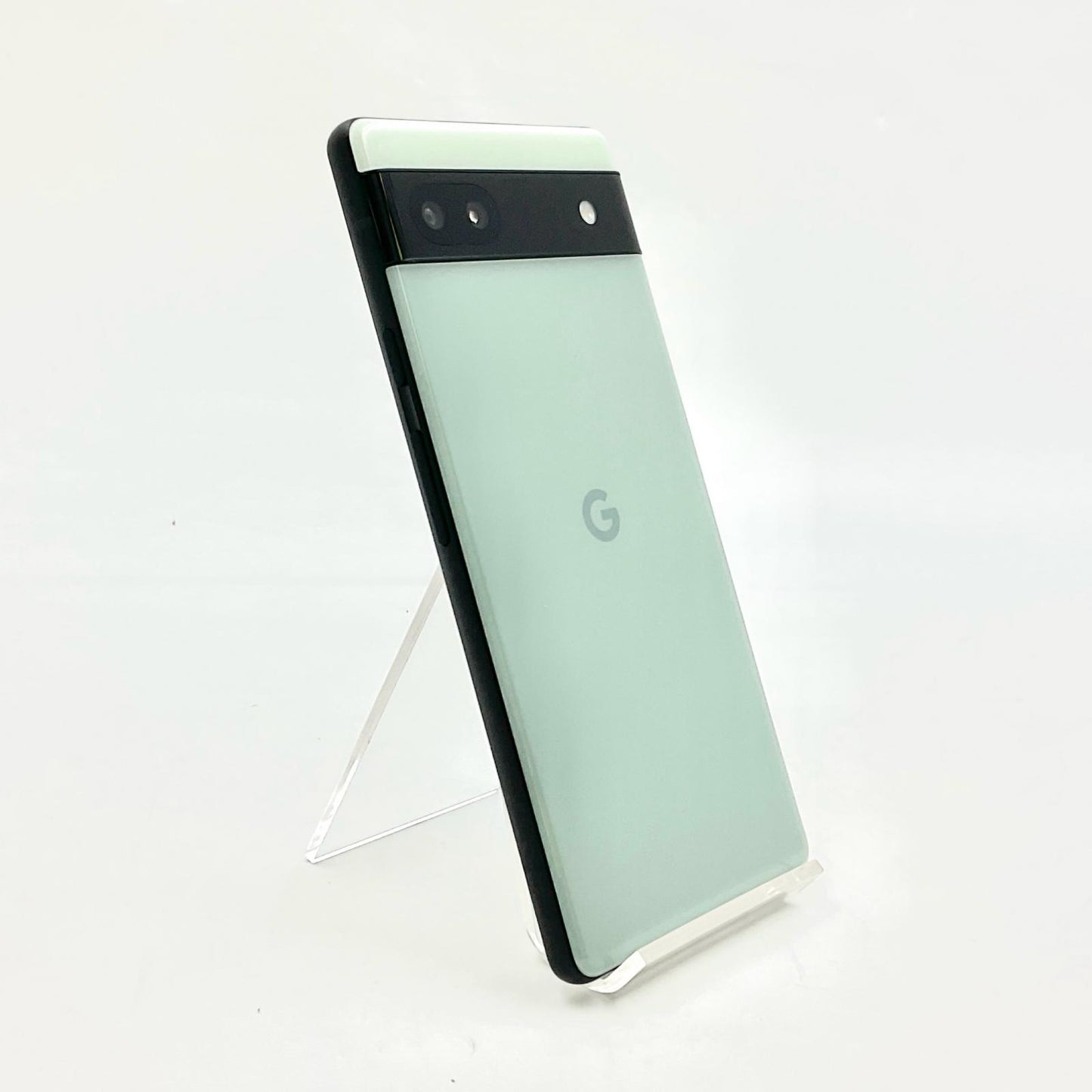 【全額返金保証】【最速発送】Google Pixel 6a 128GB Sage(セージ) au GB17L 白ロム 動作確認済