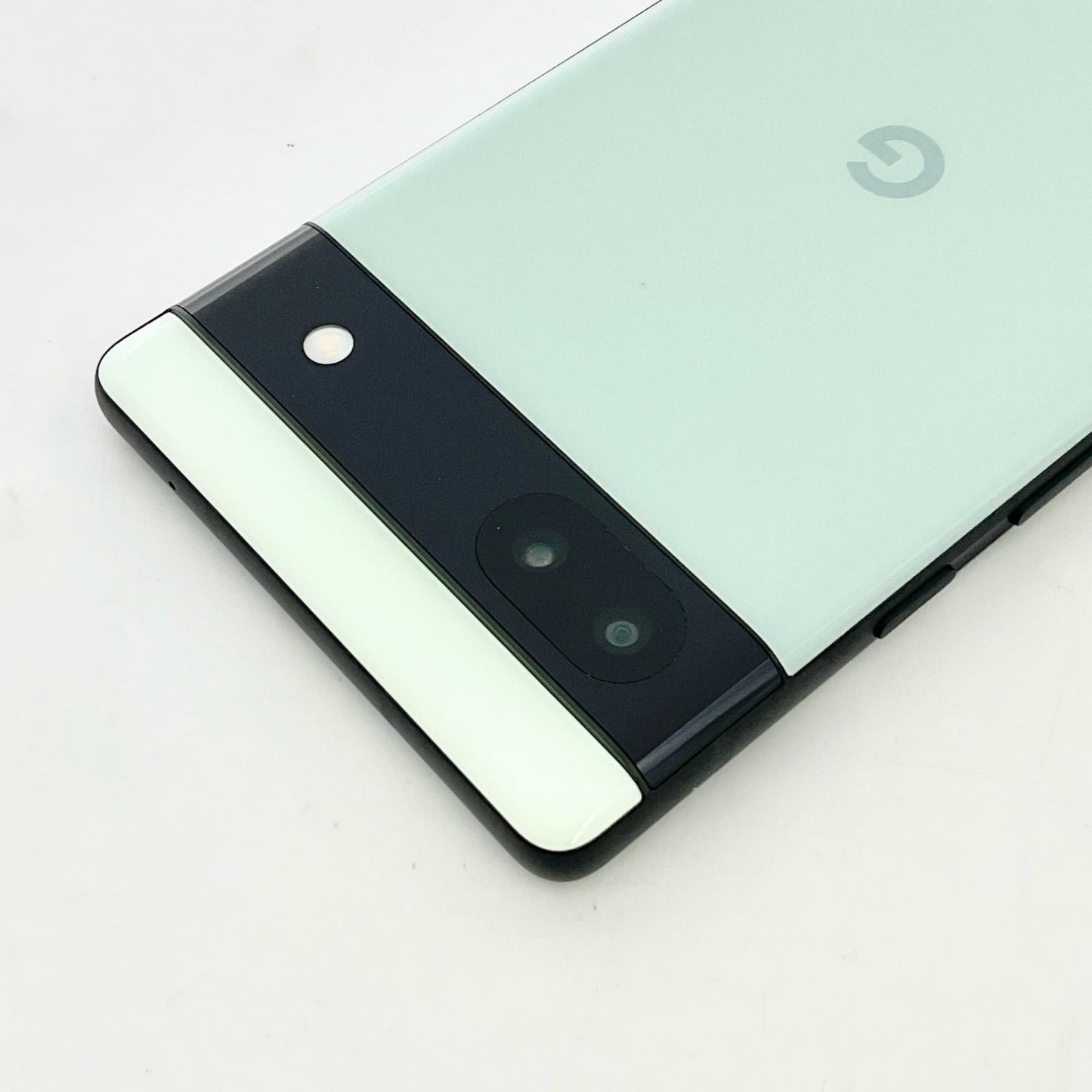 【全額返金保証】【最速発送】Google Pixel 6a 128GB Sage(セージ) au GB17L 白ロム 動作確認済