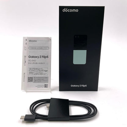【全額返金保証】【最速発送】SAMSUNG Galaxy Z Flip5 256GB Mint docomo SC-54D 動作確認済