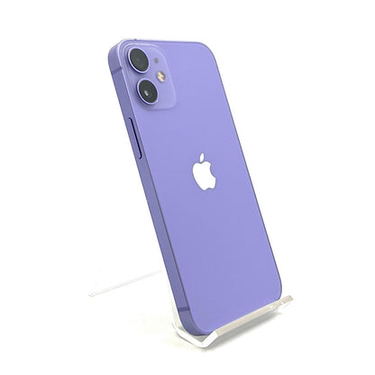 【最速発送】Apple iPhone iPhone 12 mini 64GB パープル SIMフリー 白ロム【難有】 95%