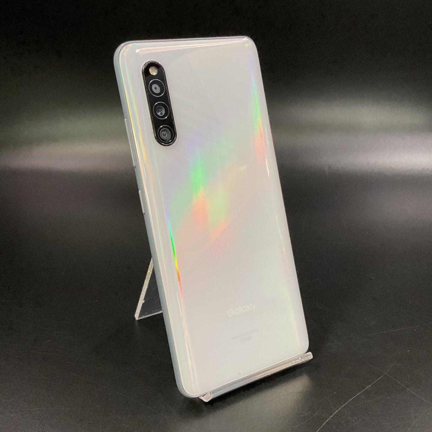 【全額返金保証】【最速発送】SAMSUNG Galaxy A41 64GB ホワイト au SCV48 白ロム 動作確認済