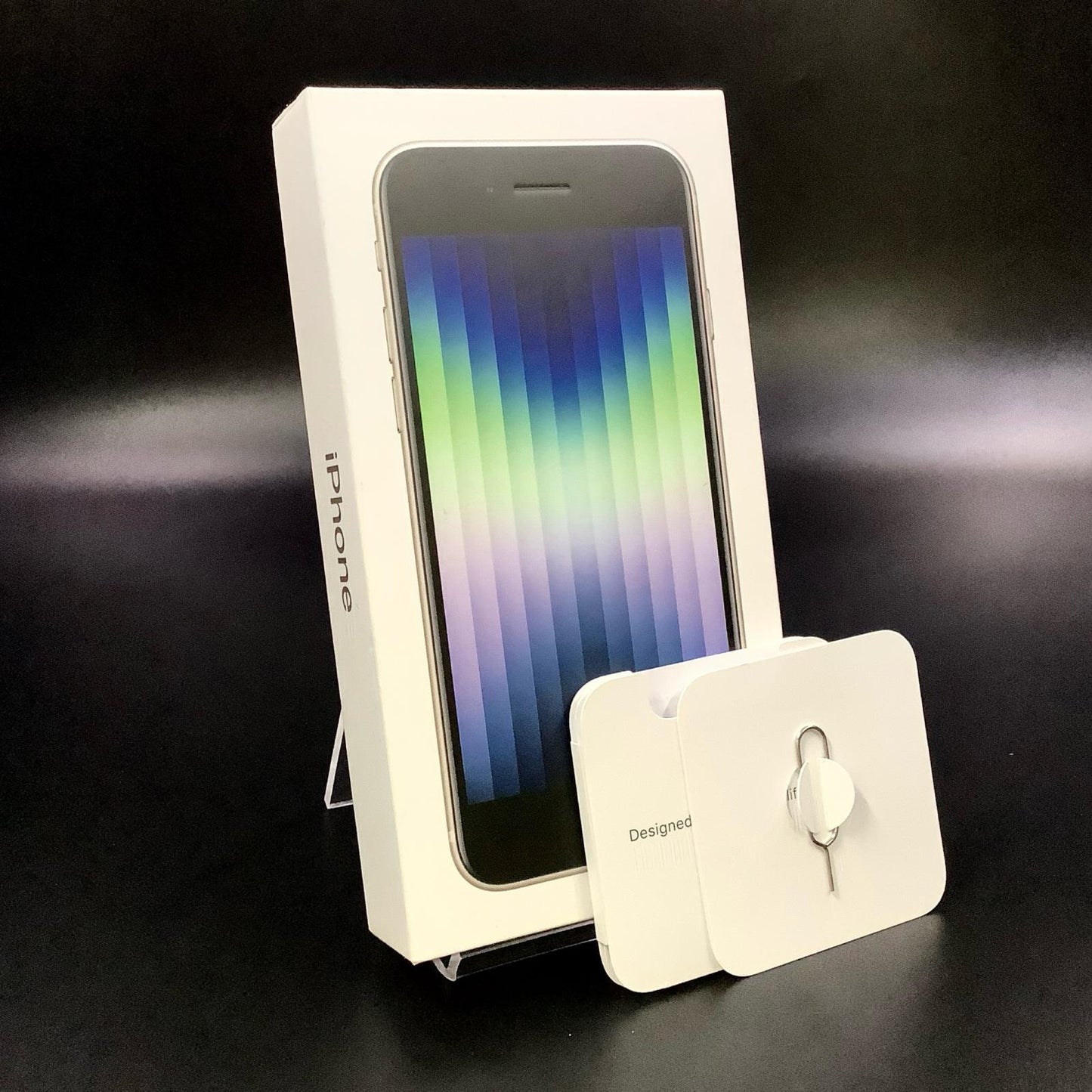 【全額返金保証】【最速発送】Apple iPhone iPhone SE（第3世代） 64GB スターライト Softbank 白ロム 動作確認済 85%
