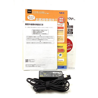 【全額返金保証】【最速発送】NEC PC-NM550KAG Intel Core i5-7Y54 8GB SSD 256GB 72.2% 動作確認済