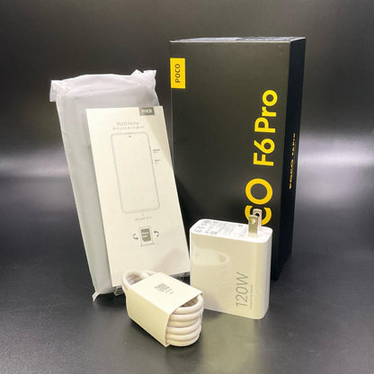 【全額返金保証】【最速発送】Xiaomi POCO F6 Pro 256GB ホワイト SIMフリー 23113RKC6G 白ロム 動作確認済