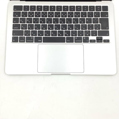 【全額返金保証】【最速発送】Apple MacBook Air 13.6インチ 2022 Apple M2 8GB SSD 256GB シルバー 95.9% 動作確認済