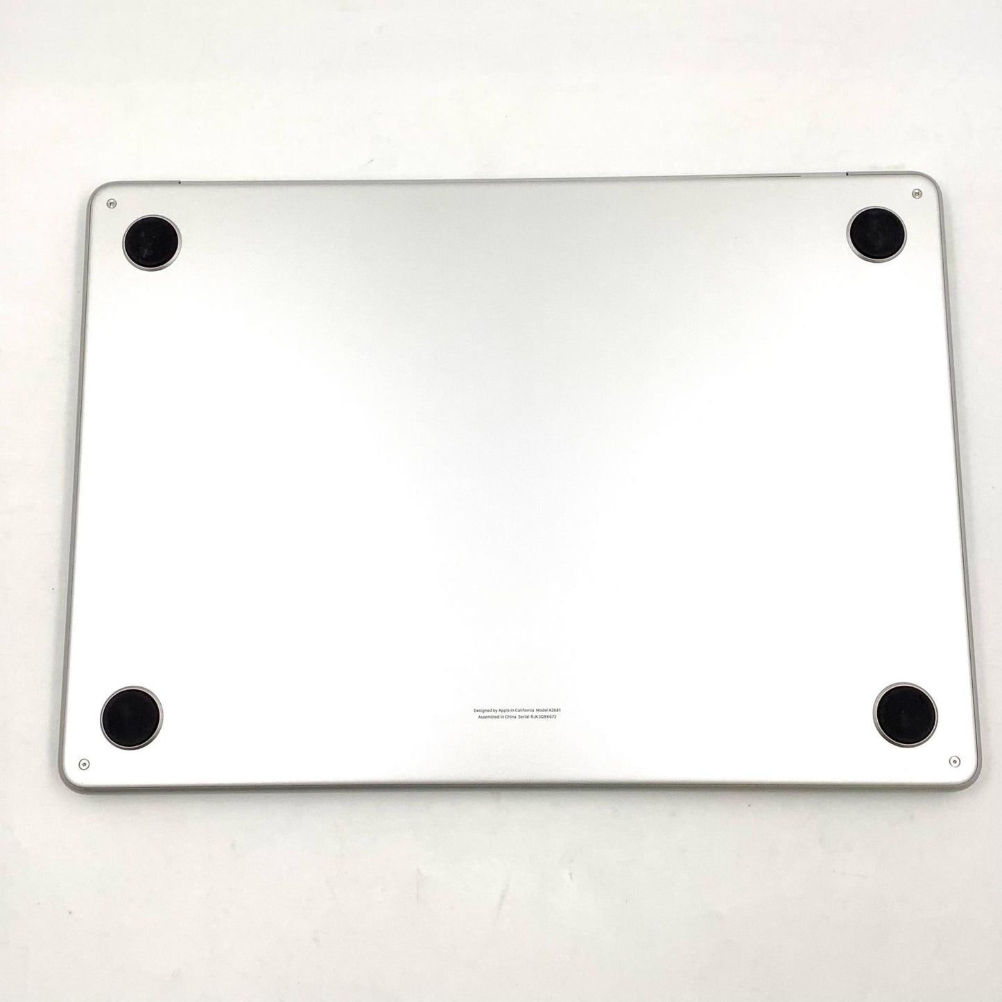 【全額返金保証】【最速発送】Apple MacBook Air 13.6インチ 2022 Apple M2 8GB SSD 256GB シルバー 95.9% 動作確認済