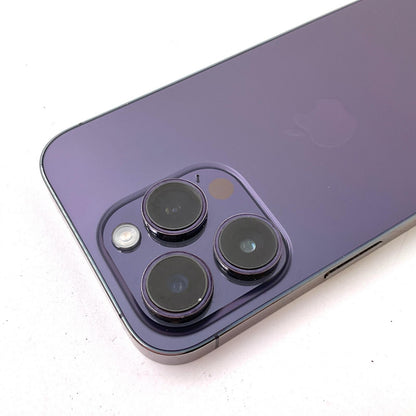 【最速発送】Apple iPhone iPhone 14 Pro 256GB ディープパープル docomo【難有】 73%