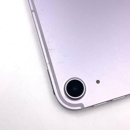 【全額返金保証】【最速発送】Apple iPad Air 13インチ 第6世代 128GB パープル WiFi+Cellular au 美品 動作確認済