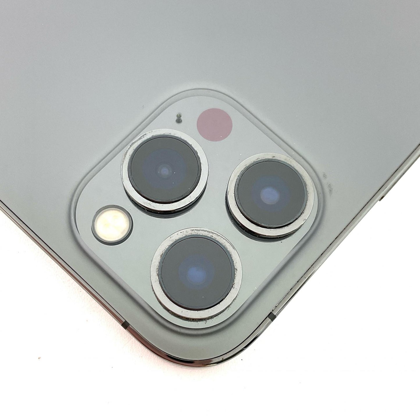 【全額返金保証】【最速発送】Apple iPhone iPhone 12 Pro Max 128GB グラファイト Softbank 白ロム 動作確認済 77%
