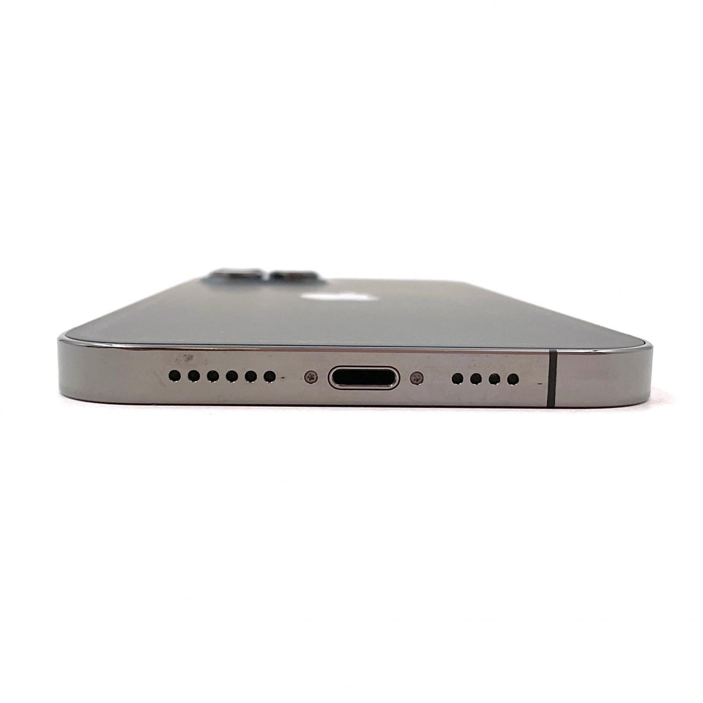 【全額返金保証】【最速発送】Apple iPhone iPhone 12 Pro Max 128GB グラファイト Softbank 白ロム 動作確認済 77%