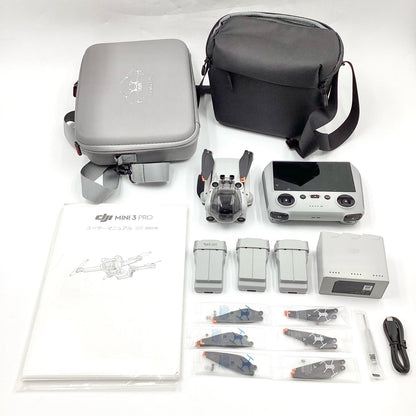 【全額返金保証】【最速発送】DJI Mini 3 Pro Fly Moreキット Plus 美品 動作確認済