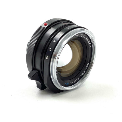 【全額返金保証】【最速発送】Voigtlander Voigtlander NOKTON classic 35mm F1.4 II SC 美品 動作確認済
