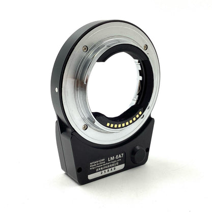 【全額返金保証】【最速発送】TECHART マウントアダプター LM-EA7 ライカMレンズ/ソニーEボディ 動作確認済