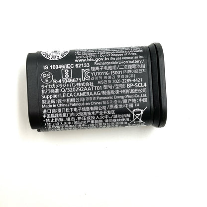【全額返金保証】【最速発送】Leica Lithium-Ion-Battery BP-SCL4 美品 動作確認済