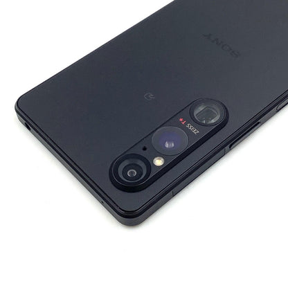 【全額返金保証】【最速発送】Sony Xperia 1 V 256GB ブラック au SOG10 白ロム 美品 動作確認済