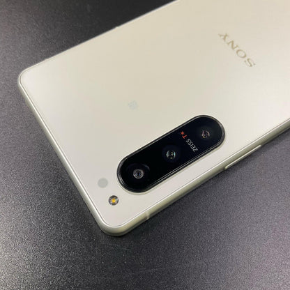 【全額返金保証】【最速発送】Sony Xperia 5Ⅳ 128GB エクリュホワイト 楽天モバイル SIMフリー XQ-CQ44 白ロム 動作確認済