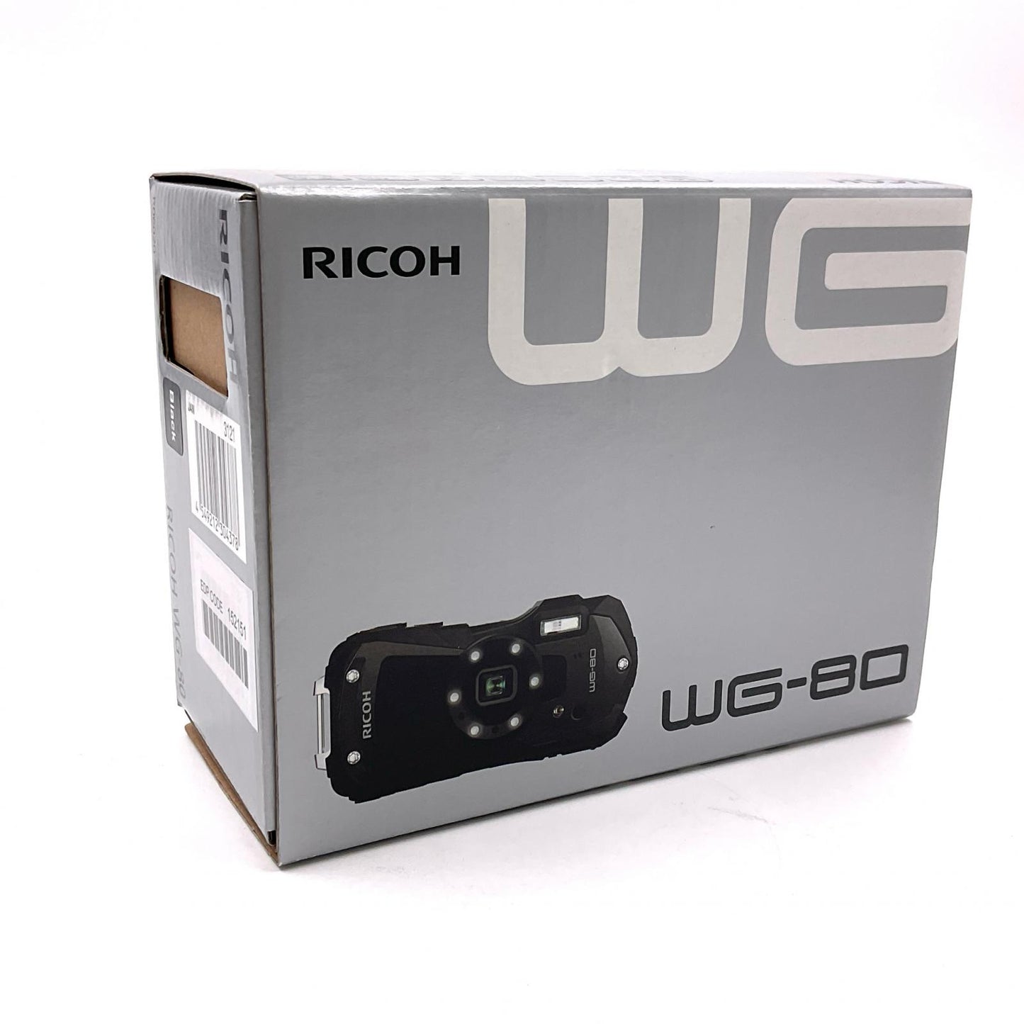 【全額返金保証】【最速発送】RICOH コンパクトデジタルカメラ RICOH WG-80 [ブラック] 新品未開封 即納OK