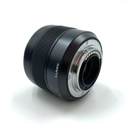 【全額返金保証】【最速発送】Panasonic LEICA DG SUMMILUX 25mm/F1.4 II ASPH. H-XA025 美品 動作確認済