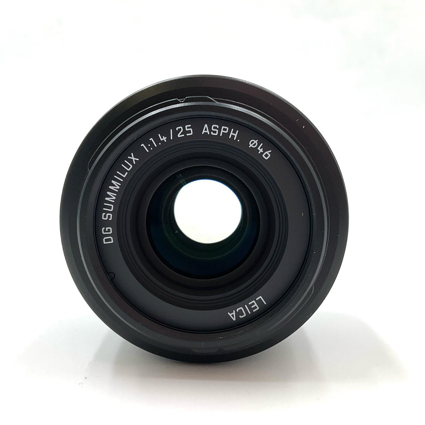 【全額返金保証】【最速発送】Panasonic LEICA DG SUMMILUX 25mm/F1.4 II ASPH. H-XA025 美品 動作確認済