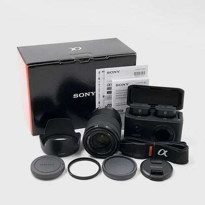 【全額返金保証】【最速発送】Sony デジタル一眼 α6700 ILCE-6700M 高倍率ズームレンズキット ブラック 美品 動作確認済