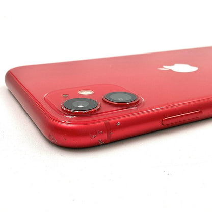 【全額返金保証】【最速発送】Apple iPhone iPhone 11 64GB レッド docomo 白ロム 動作確認済 77%