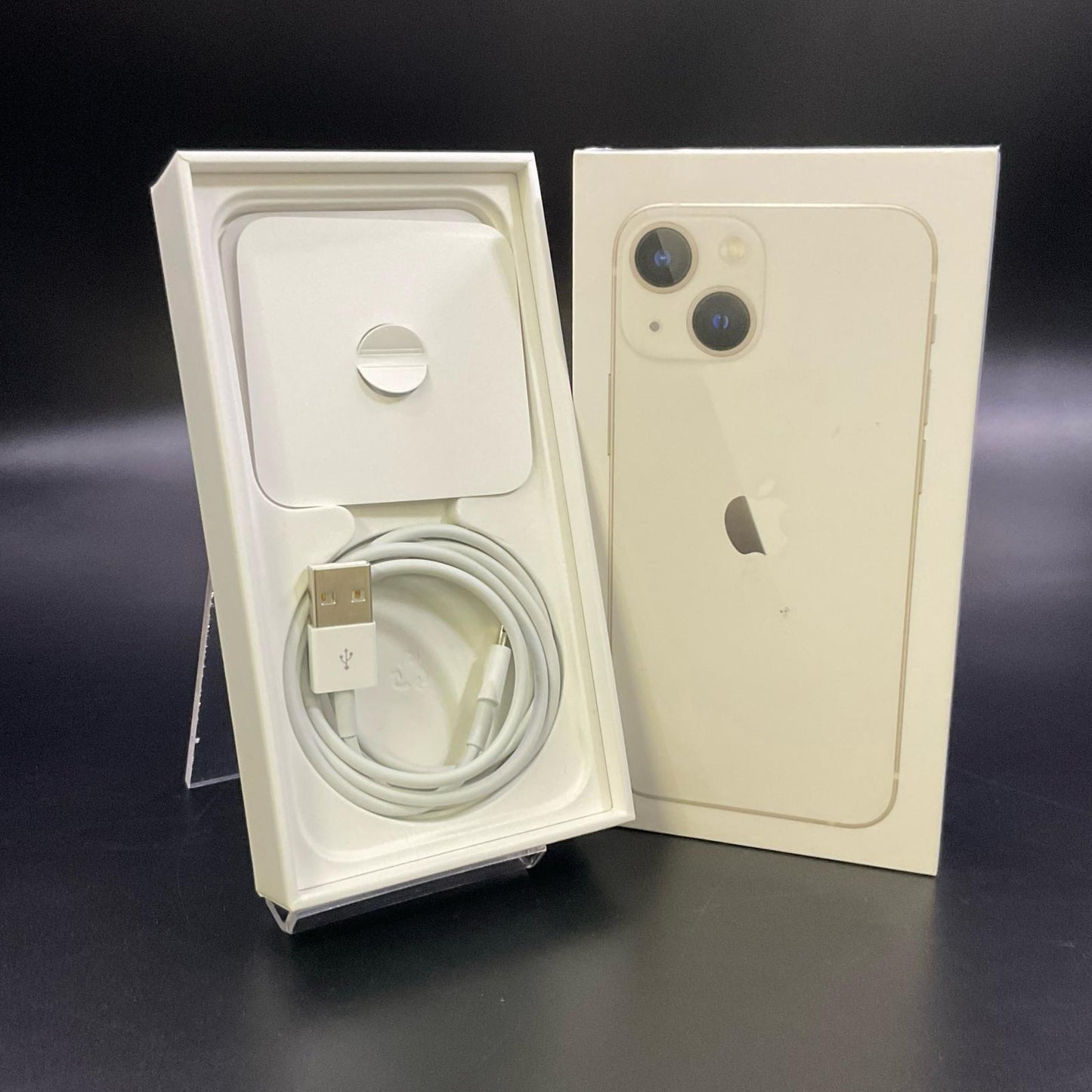 【全額返金保証】【最速発送】Apple iPhone iPhone 13 mini 256GB スターライト Softbank SIMフリー 白ロム 動作確認済 81%