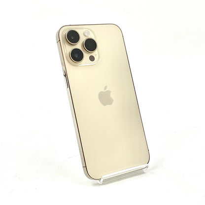 【全額返金保証】【最速発送】Apple iPhone iPhone 14 Pro Max 256GB ゴールド Softbank SIMフリー 動作確認済 86%