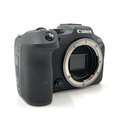 【全額返金保証】【最速発送】Canon デジタル一眼 EOS R7 ボディ ブラック 美品 動作確認済