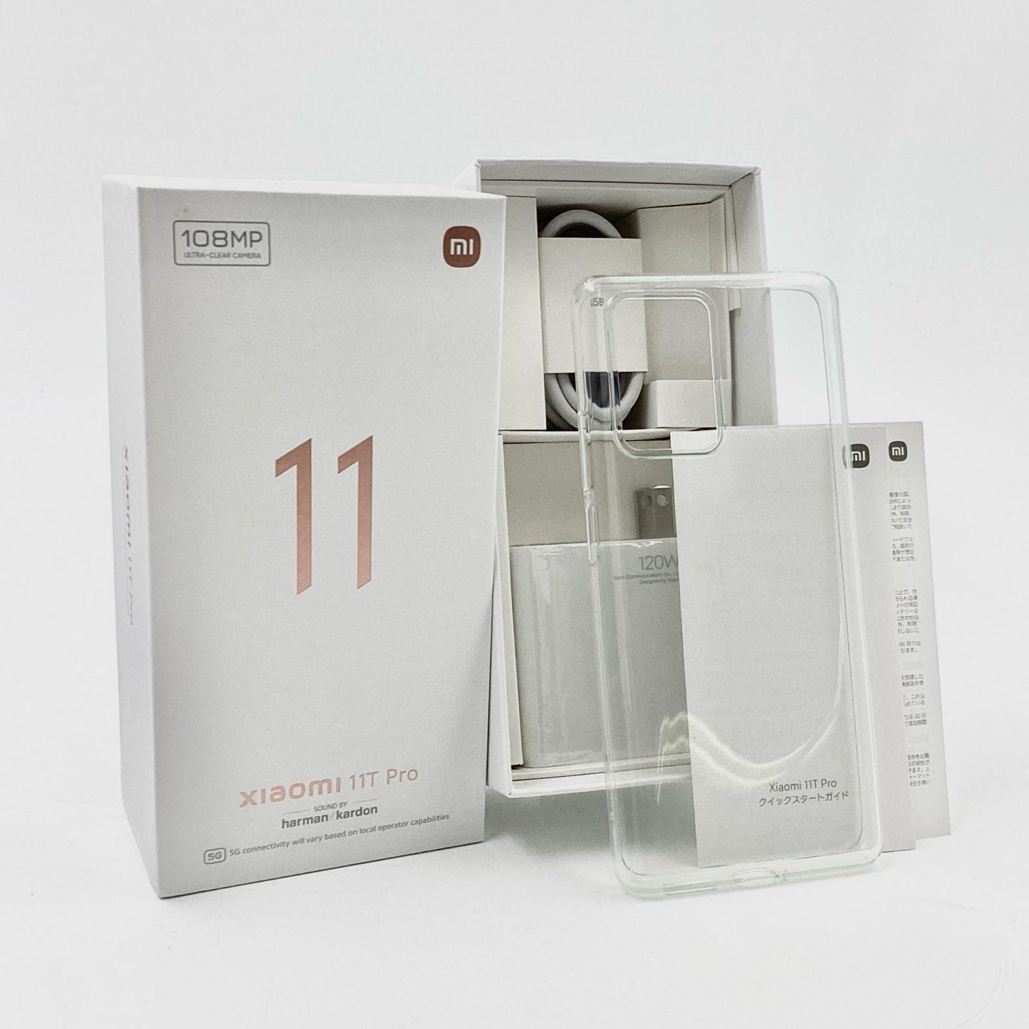 【全額返金保証】【最速発送】Xiaomi Xiaomi 11T Pro 256GB ムーンライトホワイト SIMフリー 2107113SR 白ロム 美品 動作確認済
