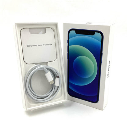【全額返金保証】【最速発送】Apple iPhone iPhone 12 mini 128GB ブルー au 白ロム 動作確認済 78%