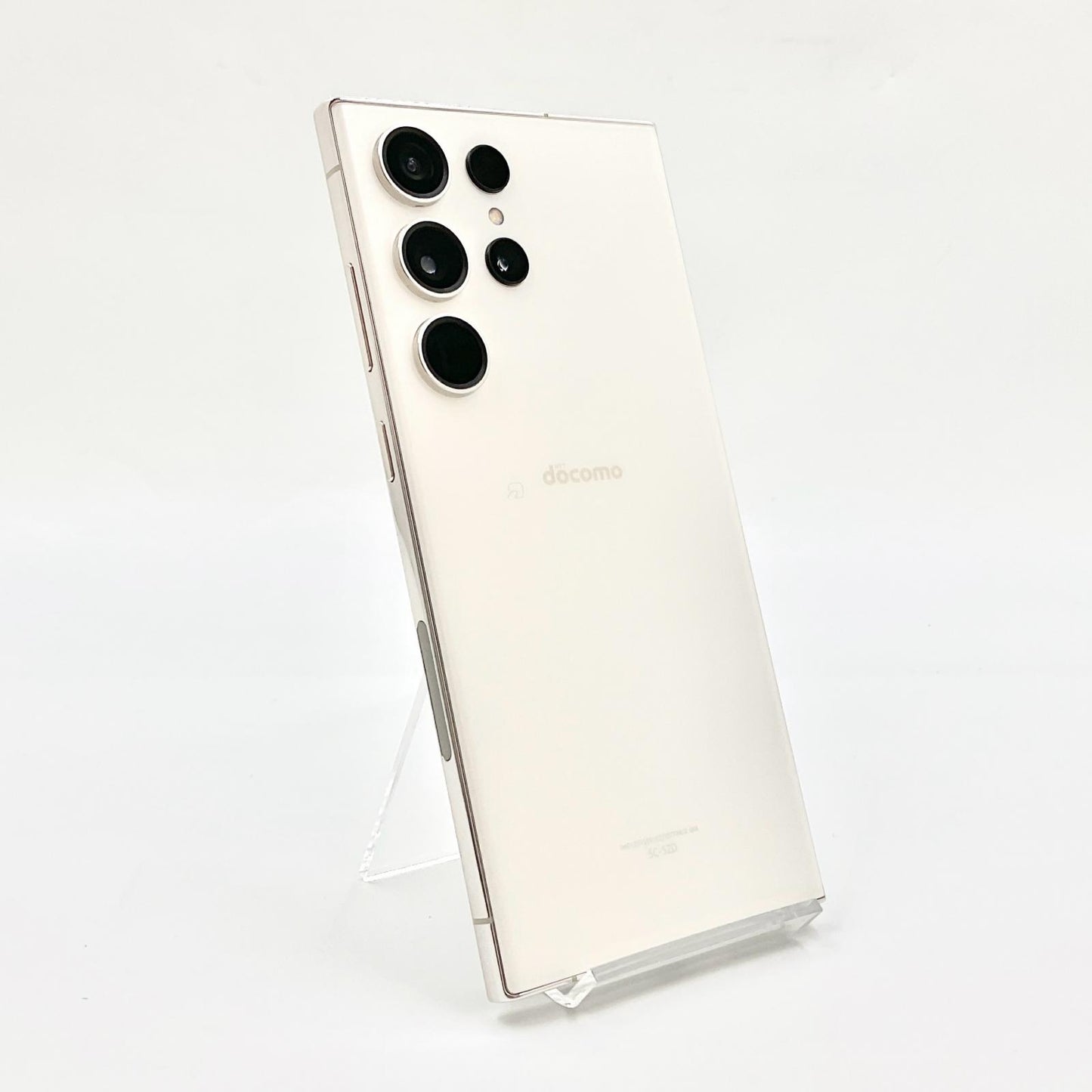 【全額返金保証】【最速発送】SAMSUNG Galaxy S23 Ultra 256GB クリーム docomo SC-52D 動作確認済