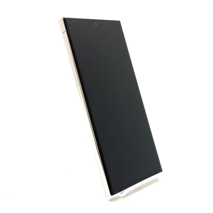 【全額返金保証】【最速発送】SAMSUNG Galaxy S23 Ultra 256GB クリーム docomo SC-52D 動作確認済
