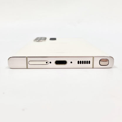 【全額返金保証】【最速発送】SAMSUNG Galaxy S23 Ultra 256GB クリーム docomo SC-52D 動作確認済