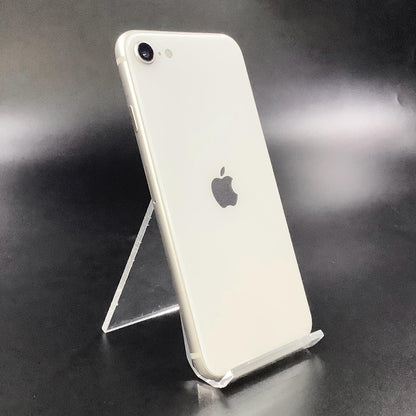 【全額返金保証】【最速発送】Apple iPhone iPhone SE（第3世代） 256GB スターライト SIMフリー 白ロム 動作確認済 76%