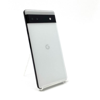 【全額返金保証】【最速発送】Google Pixel 6a 128GB Chalk SIMフリー GB17L 白ロム 美品 動作確認済