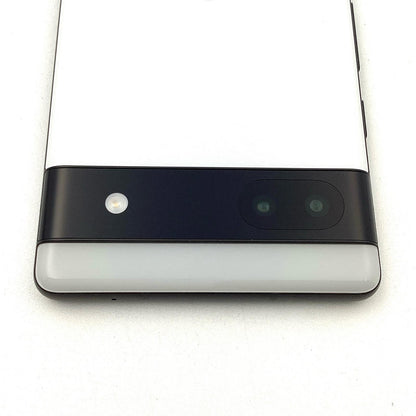 【全額返金保証】【最速発送】Google Pixel 6a 128GB Chalk SIMフリー GB17L 白ロム 美品 動作確認済