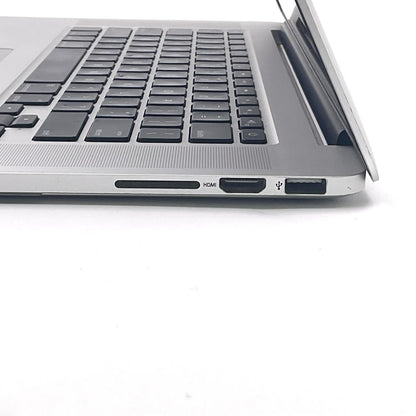 【全額返金保証】【最速発送】Apple MacBook Pro 15インチ 2013 Intel Core i7 16GB SSD 256GB シルバー 動作確認済