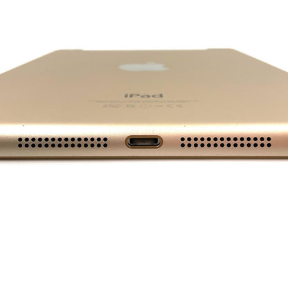 【全額返金保証】【最速発送】Apple iPad mini 7.9インチ 第3世代 16GB ゴールド WiFi+Cellular docomo 白ロム 動作確認済