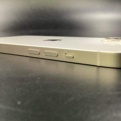 【全額返金保証】【最速発送】Apple iPhone iPhone 13 128GB スターライト au SIMフリー 動作確認済 85%