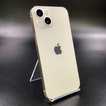【全額返金保証】【最速発送】Apple iPhone iPhone 13 128GB スターライト au SIMフリー 動作確認済 88%