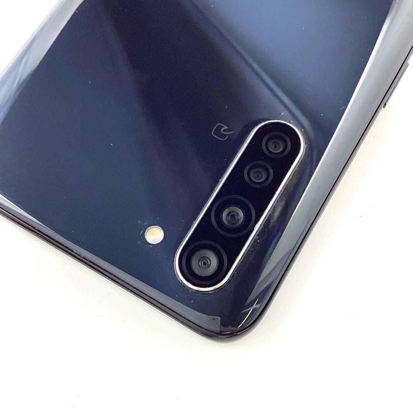【全額返金保証】【最速発送】OPPO Reno 3A 128GB ブラック au SIMフリー CPH2013 白ロム 動作確認済