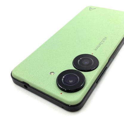 【全額返金保証】【最速発送】ASUS Zenfone10 256GB オーロラグリーン SIMフリー AI2302 白ロム 動作確認済