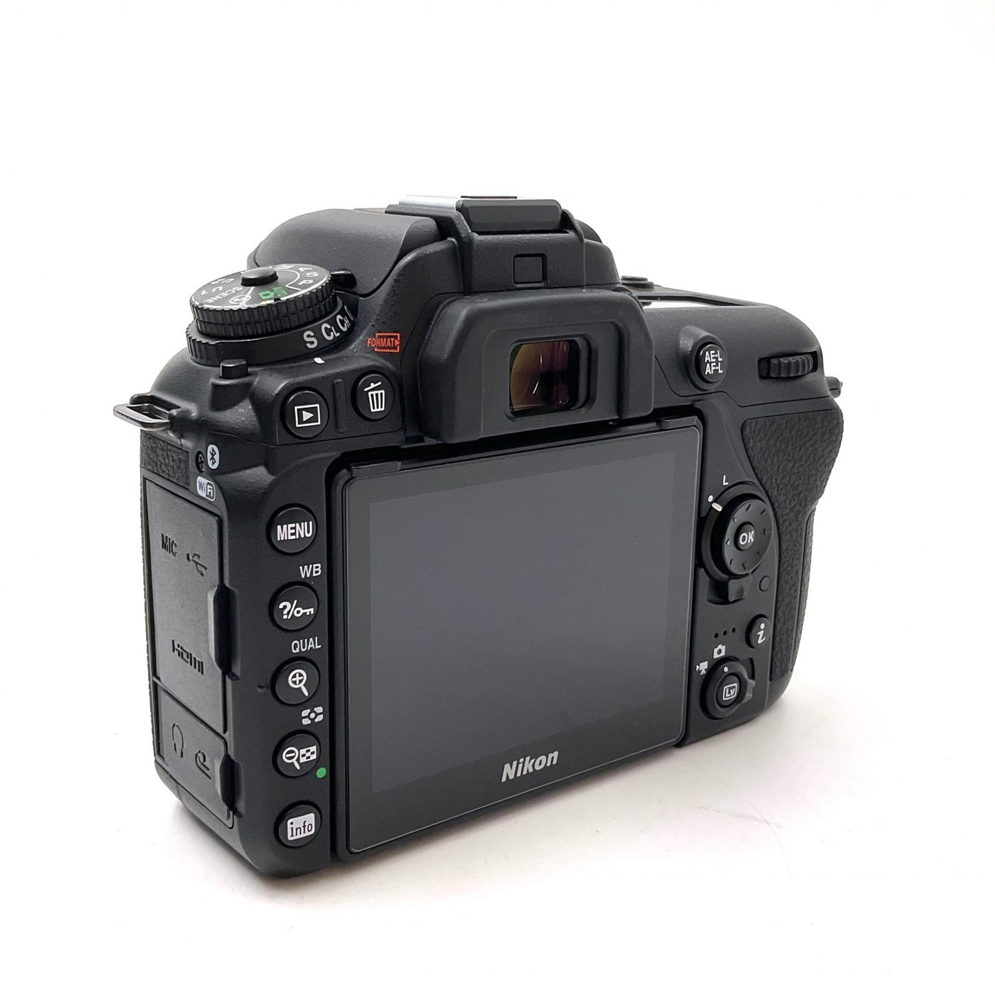 【全額返金保証】【最速発送】Nikon デジタル一眼 D7500 ボディ ブラック 美品 動作確認済