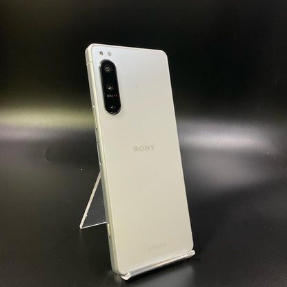【最速発送】Sony Xperia 5 IV 256GB エクリュホワイト SIMフリー XQ-CQ44 白ロム【難有】