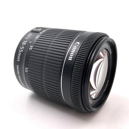 【全額返金保証】【最速発送】Canon EF-S18-55mm F3.5-5.6 IS STM 美品 動作確認済