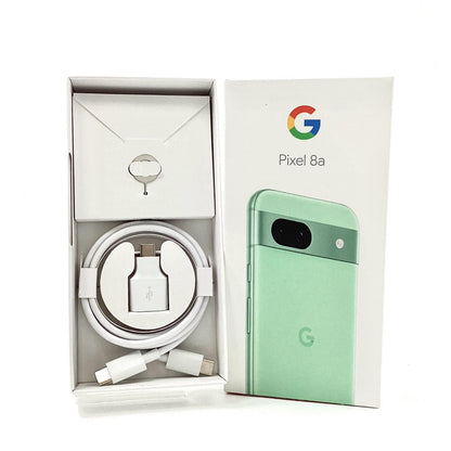 【全額返金保証】【最速発送】Google Pixel 8a 128GB Aloe Softbank G576D 超美品 動作確認済