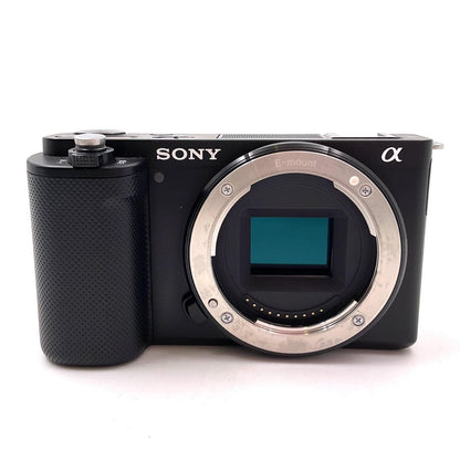 【全額返金保証】【最速発送】Sony デジタル一眼 VLOGCAM ZV-E10 ボディ [ブラック] 動作確認済